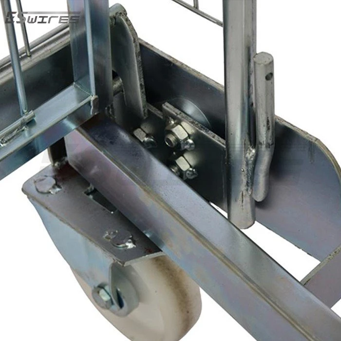 rolling storage container caster