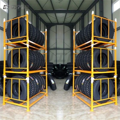 Rack Storio Teiars Semi Truck